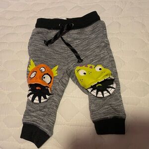Baby boy monster knee sweat pants 12m